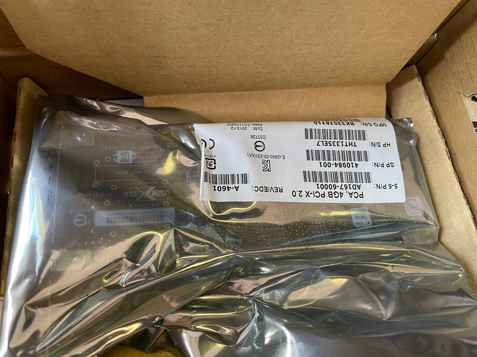 Emulex 410984-001 SPS-BD, HBA FC2143 4GB SC PCI-X 2.0 - Image 1 of 3