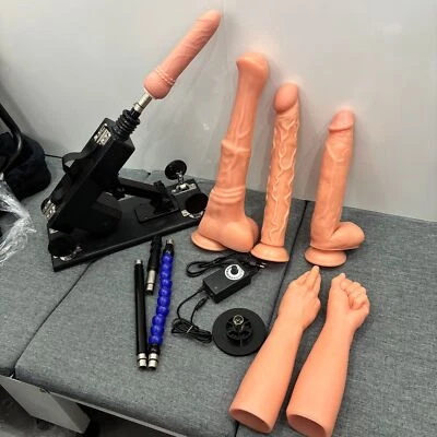 Electric Women Sex Machine huge thrust Dildo -Love-Masturbation- With 5 Dildos - Image 1 of 4