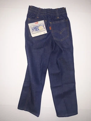 Pantalones de mezclilla para niños Levi's 501 Hardwear años 80 vintage talla 5 niños nuevos con etiquetas raros Foto 1 de 4
