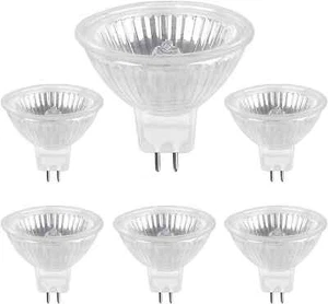 6x MR16 Halogen Bulbs 20W 12V GU5.3 Dimmable Spotlight Light 250LM TCP Lamp - Picture 1 of 7