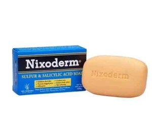 1 Boxes of NIXODERM Sulfur & Salicylic Acid Soap 100g - Acne/Common Skin Problem - Picture 1 of 5