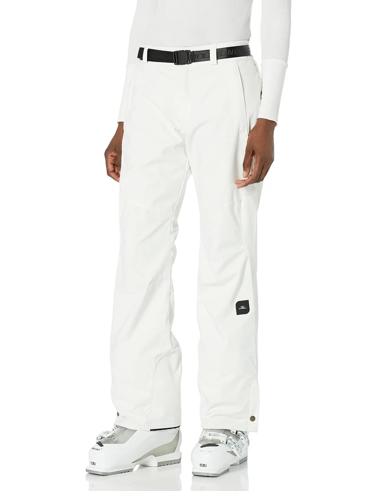 Pantalones para mujer O'NEILL 290275 Hyperdry Star ajustados, blanco polvo, talla mediana Foto 1 de 3