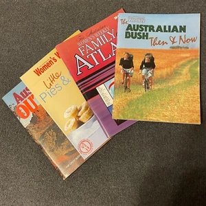 Australian Magazine Bundle Australian Womens Weekly & Rigby Culture Cookbooks - Picture 1 of 9
