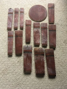 Antiguo CUBO DE SAVIA DE MADERA Lengua deconstruida y ranura Jarabe de Arce - Imagen 1 de 5
