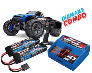 Traxxas Stampede 4x4 blau BL-2S Brushless Diamant Combo TRX67154-4-BLUE-DIAMA... - Bild 1 von 4