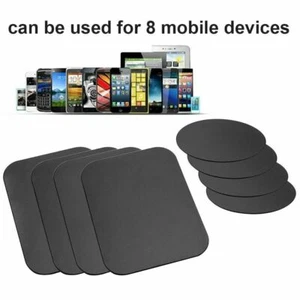 8x Metal Plates Sticker Replace For Magnetic Car Mount Magnet Phone Holder - Picture 1 of 6