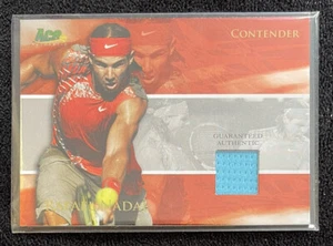2008 Ace Authentic Contender Rafael Nadal Match Used Jersey Relic swatch - Picture 1 of 2