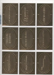 JAMES BOND-50TH ANANNIVERSARY SERIE 2 VOLL 11 KARTEN GOLDPLAKETTE SET P12-P22 - Bild 1 von 1