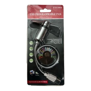 12" USB LED Fan – Multi-Colored Message Display - Picture 1 of 2