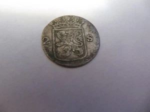 1767 Silver Early American Colonial Coin Before US Minted Coins FREE SHIPPING - Picture 1 of 4