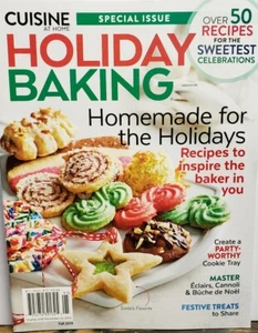 Cuisine at Home Holiday Baking Fall 2019 Homemade Recipes FREE SHIPPING CB - Picture 1 of 1