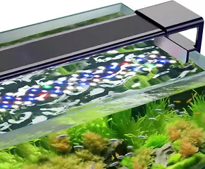 Hygger Luce Led per Acquario,Luce per Acquario a Spettro Completo Con Monitor LC - Foto 1 di 11