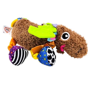 Lamaze Tomy Mortimer the Moose Teether Crinkle Plush Baby Stroller Toy Clip - Picture 1 of 9