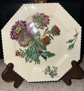 Piatto da dessert ottagonale Copeland Spode 1883 rovere - Foto 1 di 12