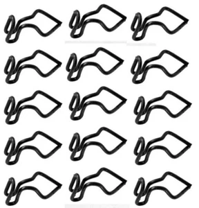 Fits Ford MUSTANG 1964-1965-1966-1967-1968 Metal Door Panel Wire Clips 20-Clips - Imagen 1 de 2