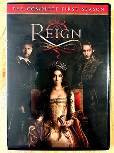 Reign: The Complete First Season (2013) (DVD 2014 5 Discs) (VG) Adelaide Kane - Picture 1 of 5
