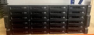 TS-EC2480U-RP 24 bahías QNAP NAS 12 GB tarjeta de memoria SFP con RAIL-A03-57 nuevo kit de riel - Imagen 1 de 5