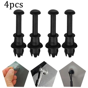 Boot Parcel Shelf Clips For Golf 5 Mk6 Tigaun 5N UP Pins Clamp Plastic - Picture 1 of 12