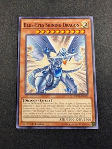 Yugioh - Drago Brillante Occhi Blu DPRP-EN026 1° Edizione Comune NM - Foto 1 di 2