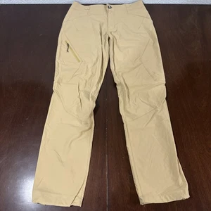 Patagonia Transit Traveler Pants Men’s 31x32 Drawstring Zipper Pocket Tan 51884 - Picture 1 of 15