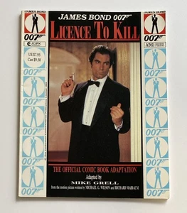 James Bond 007 License To Kill The Official Comic Book Adaptation (Eclipse, 1989 - Picture 1 of 3