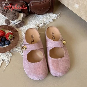 Sandalias Slip-On Slipper entrada deslizante coloridas redondas verano 36-39 - Imagen 1 de 14