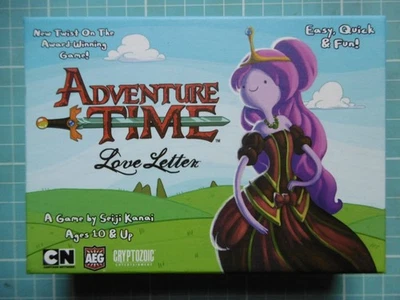 AEG FAMILY CARD BOARD GAME LOVE LETTER ADVENTURE TIME EDITION RARE VGC COMPLETE - Image 1 of 3