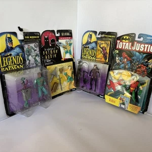 Batman Figurines Lot (4) Riddler-Catwoman-Rā’s-Robin - Picture 1 of 8