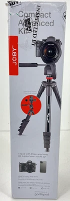 JOBY - Compact Advanced Smart 65" Tripod Kit - Black - Image 1 of 4