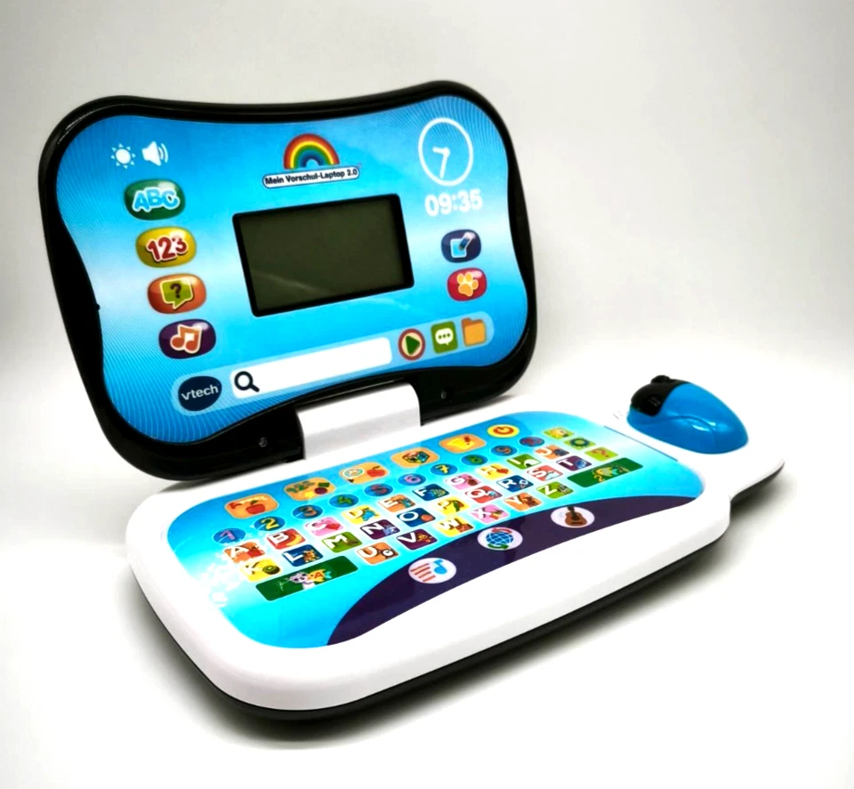 VTech Mein Vorschul Laptop 2.0 Lerncomputer zum Entdecken, ohne OVP - Gebraucht - Bild 1 von 4