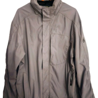 Aigle Hombre Gris Impermeable Técnica Exterior Chaqueta Talla XL/42 Senderismo Camping Foto 1 de 4