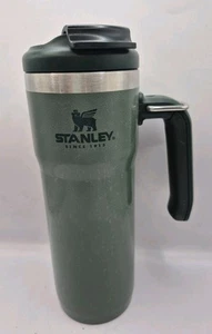 Stanley Classic 20 oz Push Up Vacuum Tumbler Mug Hammerton Green W/ Handle - Picture 1 of 6