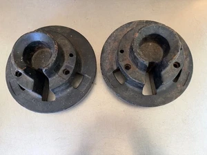 Vintage Paar 25 lbs.  Rasenmäher Briggs & Stratton Vorderradgewichte 94783 - Bild 1 von 10