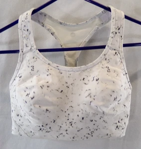 Avia Damen weiß grau Racerback Sport BH Größe Small – gebraucht, in einwandfreiem Zustand - Bild 1 von 11
