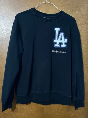 New Era Los Angeles Dodgers Crewneck Sweatshirt Raised Front Logo Size Large🔥 - Image 1 of 4