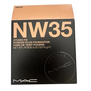 MAC Studio Fix Powder Plus Foundation Shade NW35 ,15g /.52oz NIB,original Formul - Picture 1 of 5