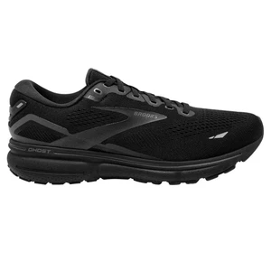 BROOKS WOMEN'S GHOST 15 NEUTRAL RUNNING SHOES BLACK BLACK EBONY SIZE 5 D WIDE - Picture 1 of 5