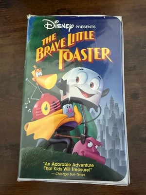 Disney Presents The Brave Little Toaster (VHS, 1988) Video Clamshell Case Foto 1 de 3
