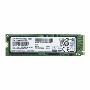 Samsung SM961 MZ-VPW2560 256GB 960 Pro Serie NVMe M.2 2280 NGFF SSD PCIe 3.0 x4 - Picture 1 of 1