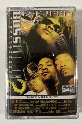 Boss Ballin' 2 • SEALED The Mob Bosses West Coast Hardcore Gangsta Cassette Tape - Image 1 of 4