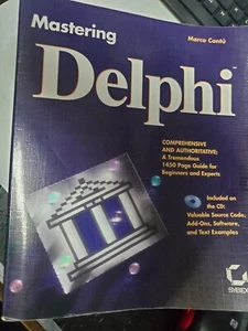 Mastering Delphi 1240 pgs, Marco Cantu, no CD, 1503 pgs - Bild 1 von 11
