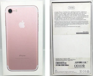 Apple iPhone 7 (32GB/Rose Gold/Gold) Empty Box Only - Picture 1 of 2