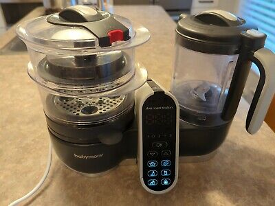 Babymoov A001125 Duo Meal Station 5 In 1 Food Processor With Steam Cooker  • 50$
