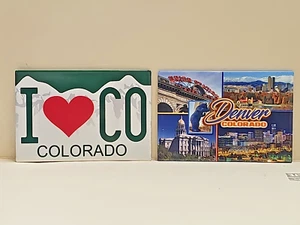 I Love ❤️ Denver / COLORADO Imán de recuerdo - Imagen 1 de 5