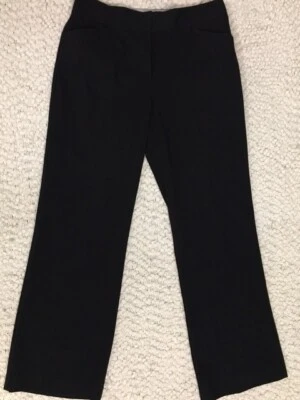 Pantalones de vestir elásticos George para mujer * 6 P * negros * Foto 1 de 4