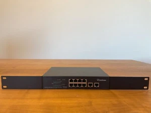 Geovision 10 Ports Unmanaged PoE Switch 8 PSE/PoE Ports 2 Uplink Port GV-APOE081 - Bild 1 von 3