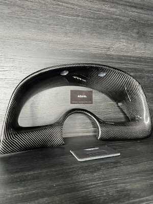 🥇98-02 雪佛兰 CAMARO SS 仪器集群碳纤维装饰边框盖 — 第 1/4 张图片