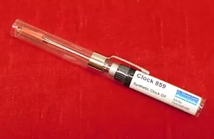 Synthetische Uhr Öl Etsyntha 859 Öl 2 1/2" Spitze Kieninger Hermle Antik 4ml - Bild 1 von 1