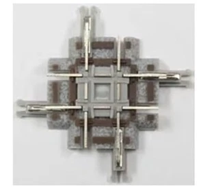 Official ROKUHAN Crossing Track 90° (1 pc) R025 - Picture 1 of 2