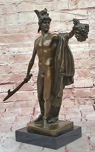 Firmado Aldo Vitaleh Homenaje a Cellini Desnudo Bronce Escultura Hot Cast Figura Arte - Imagen 1 de 10